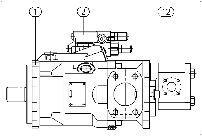 A A10V O 60 DFR1/52R-PSC12G30 — Drawing
