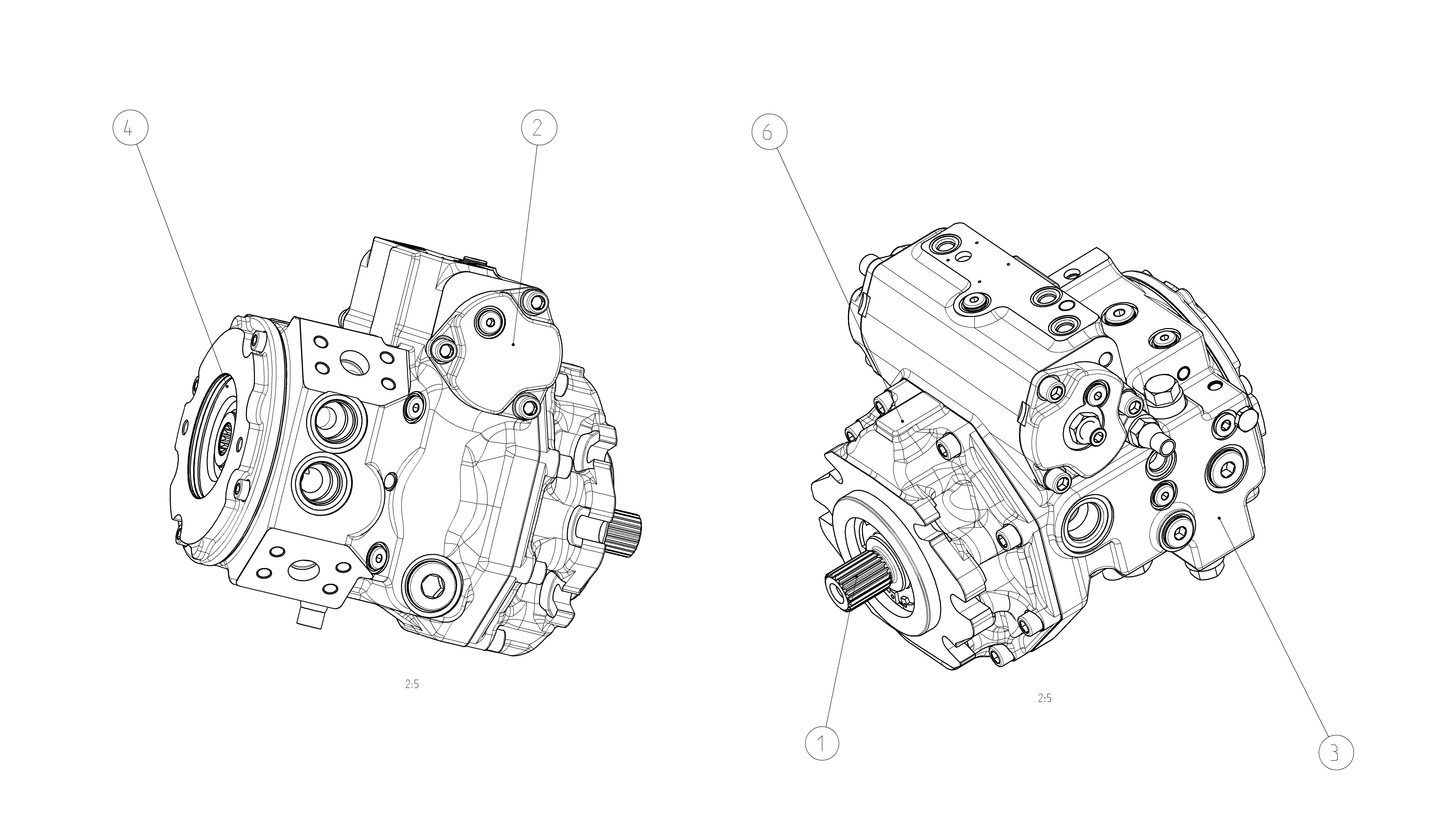 A4VG085HT1D00T0/40MLNC6V81FB2S5AD00-0 — Drawing