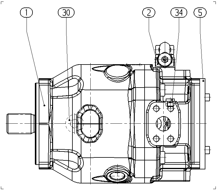 A A10VSO140 DR /32L-VSB22U99 — Drawing