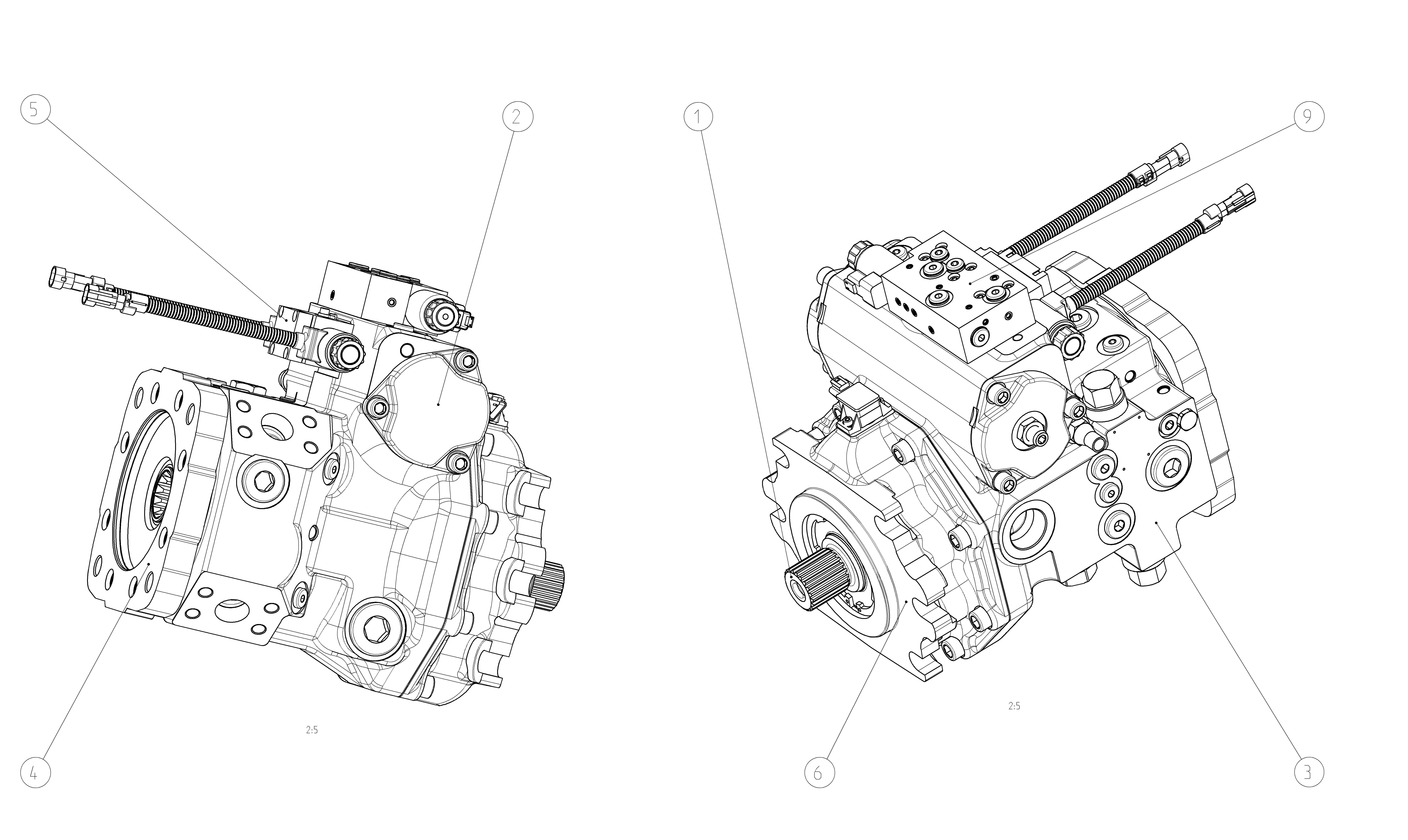 A4VG145EP1DXRN0/40NLND6A11VD4T1AS00-S — Drawing