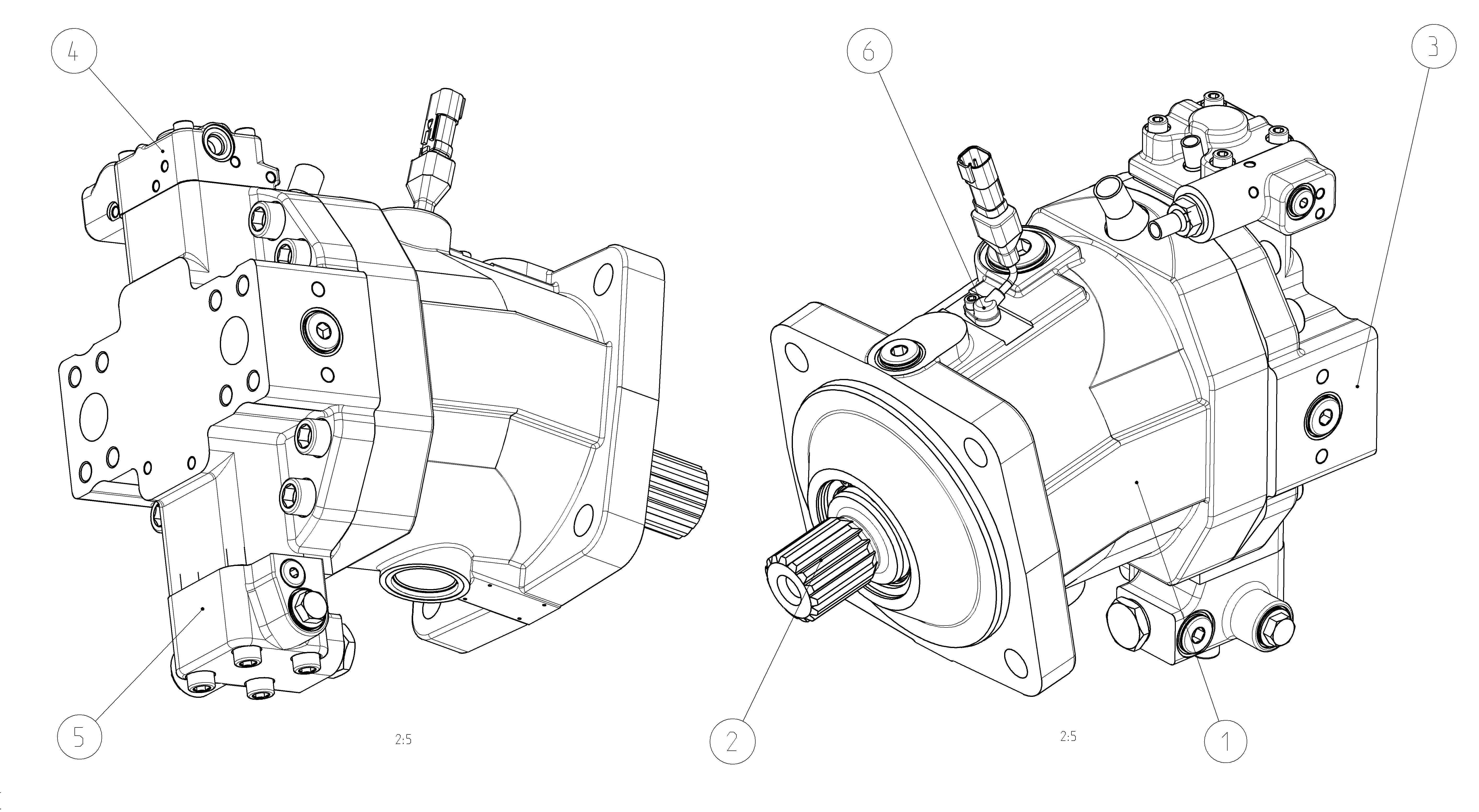 A6VM215HP5D1000XB/71MWV0S4T21IV-Y — Drawing