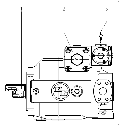 A A4VSO 40 HD1 /11L-VPB13N00 — Drawing