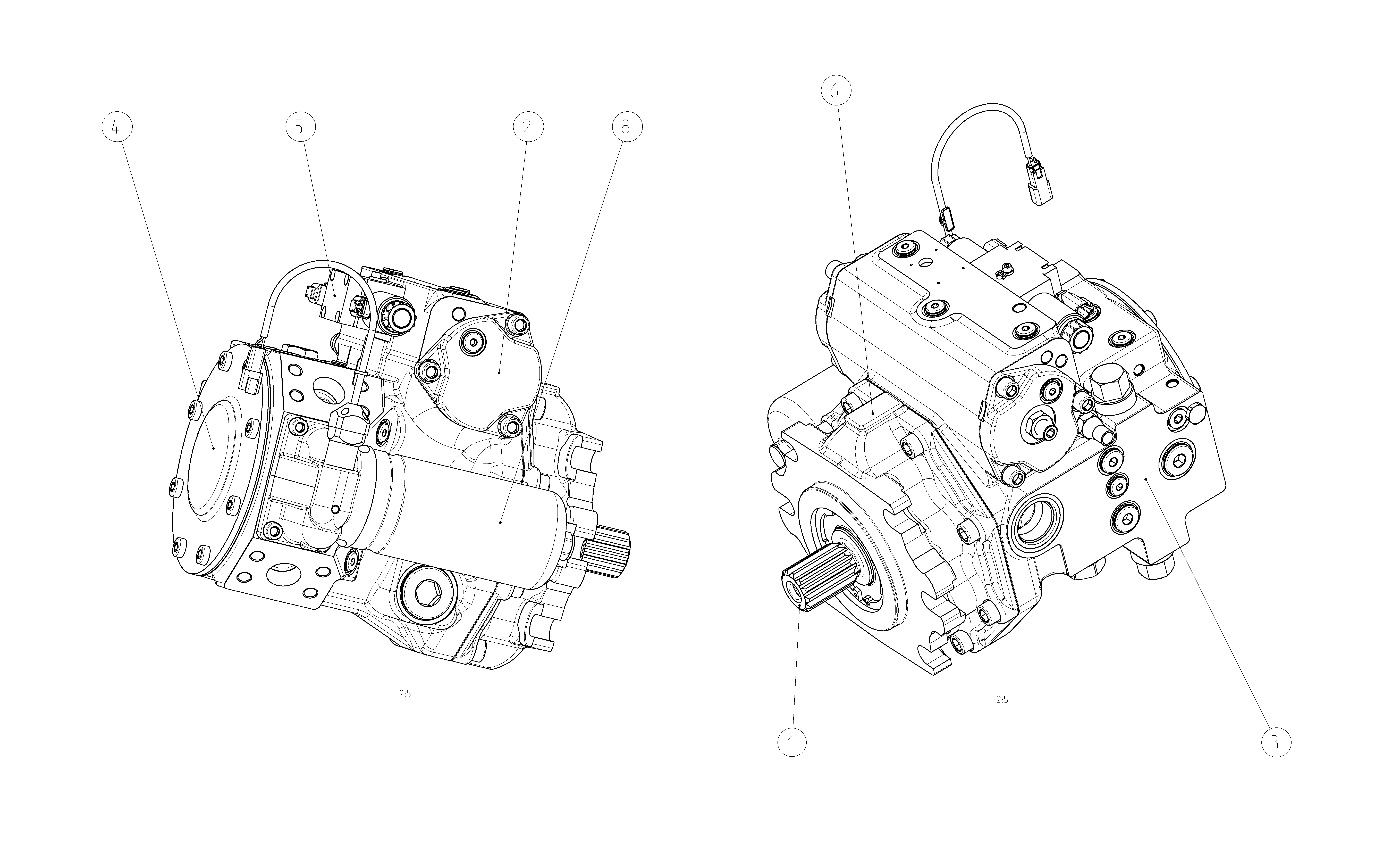 A4VG145EP2DP0T0/40MRND6T11V0000AB00-0 — Drawing