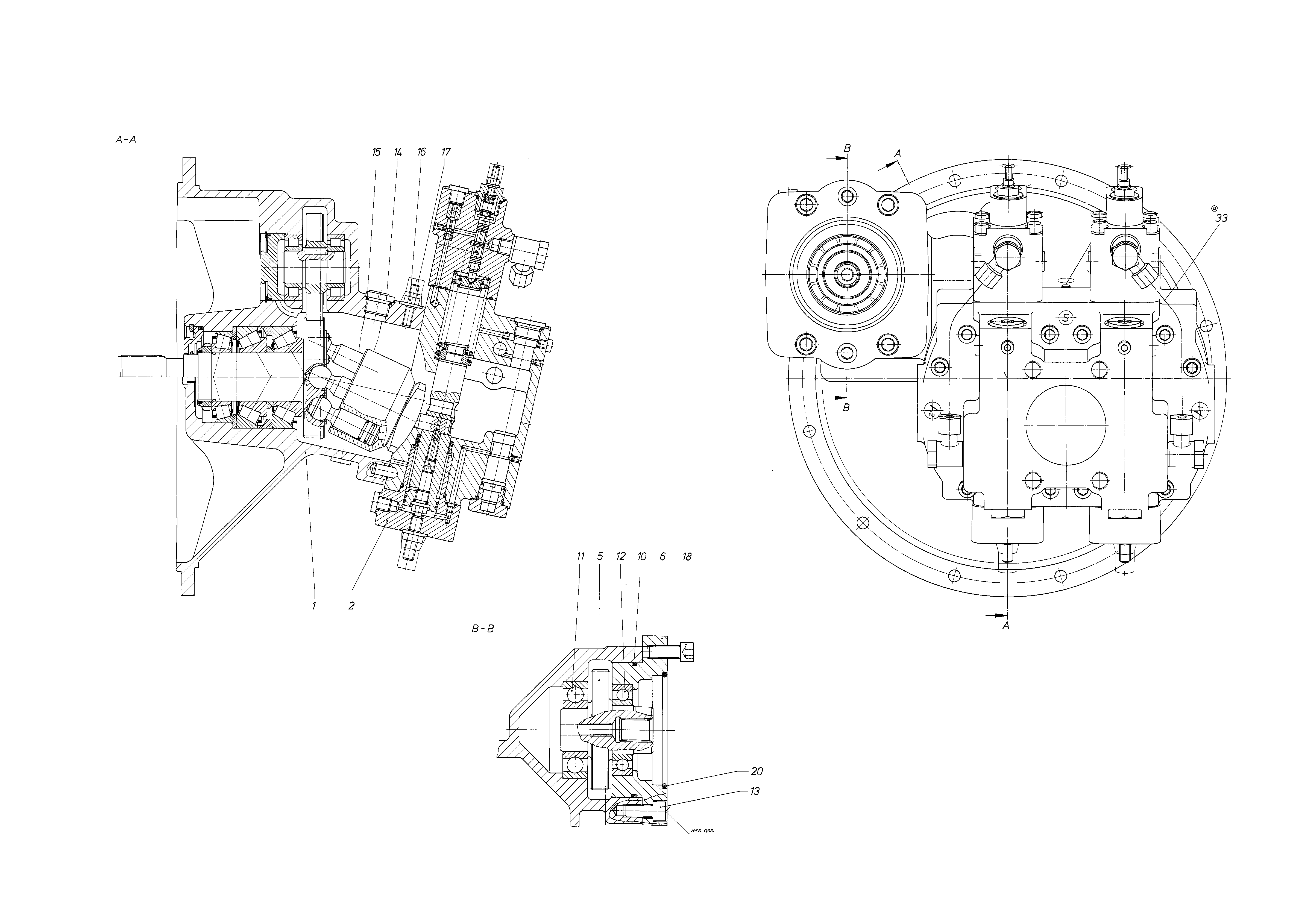 A8VO55HD-HD/60R1-PZG05G*SV* — Drawing