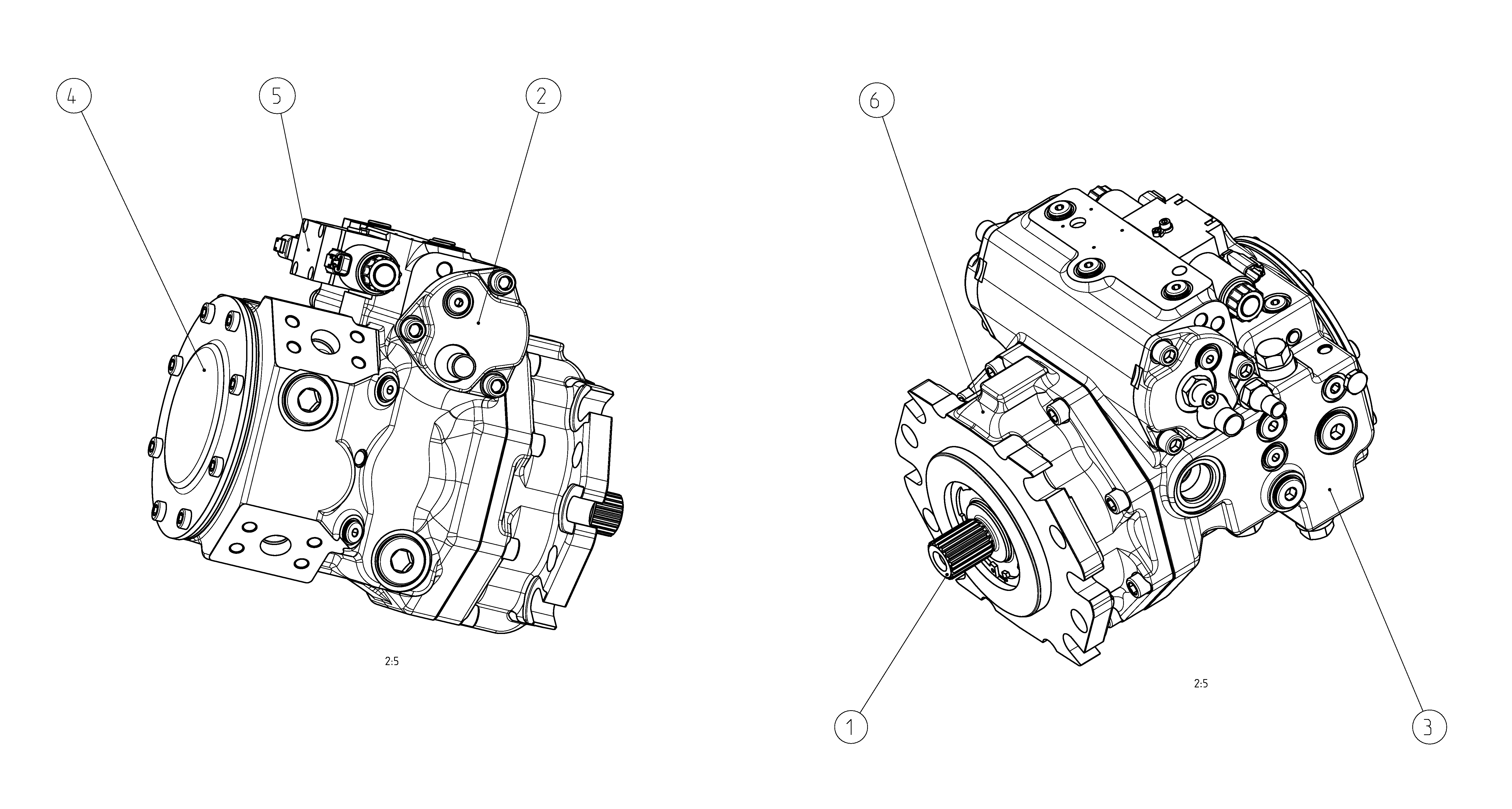 A4VG110EP2DP0B0/40MRND6V81F0000AS00-0 — Drawing