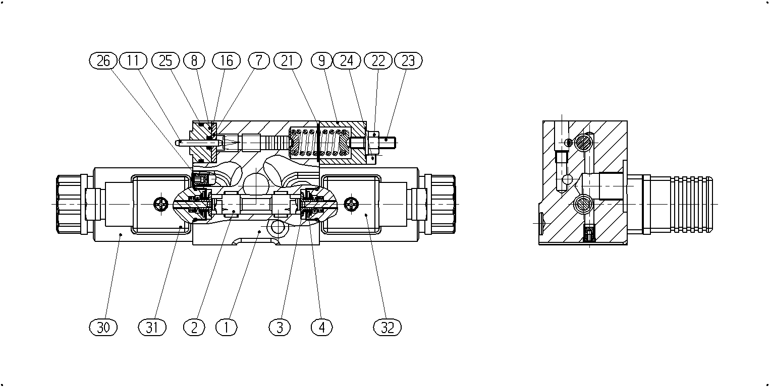 DIRECTIONAL-CONTROL VALVE — Drawing
