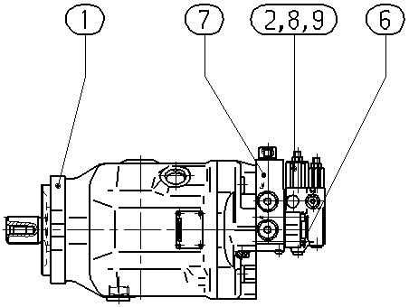 AH A10V O100 DFR1/31L-VSC11N00 -SO527 — Drawing