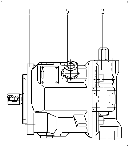 A A10V O 28 DFR /31L-PSC12N00 -SO515 — Drawing