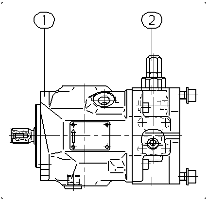 AL A10VSO 18 DRG /31L-VSC12K01 -SO662 — Drawing
