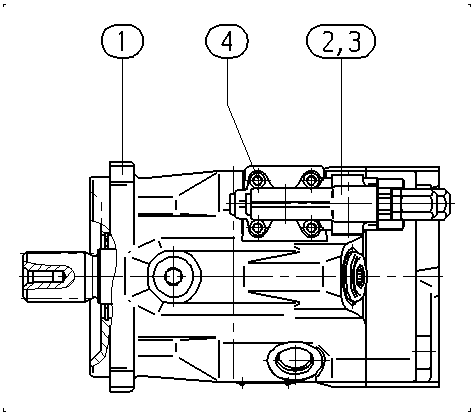 AL A10V O 60 DFR1/52L-VSD11N00 -S1396 — Drawing
