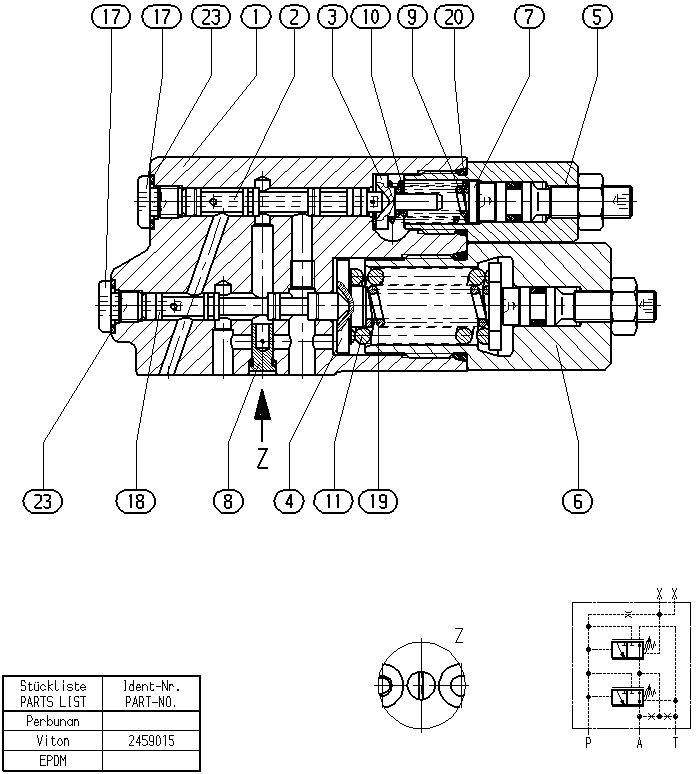 CONTROL VALVE — Drawing