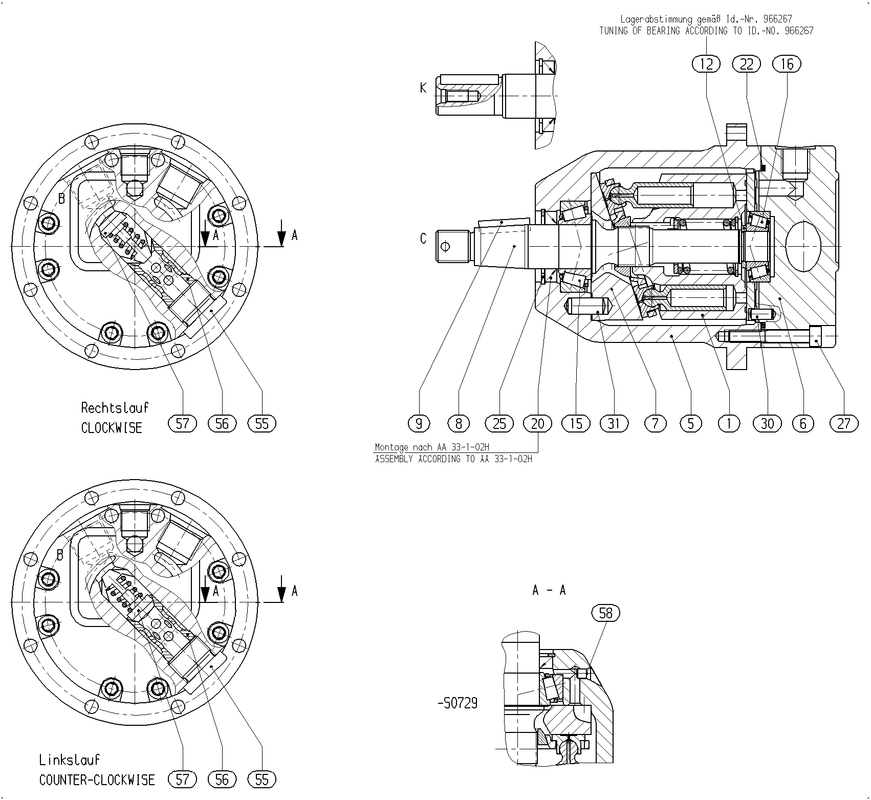 A A10F E 11 /52R-VCH16N002 -SO729 — Drawing