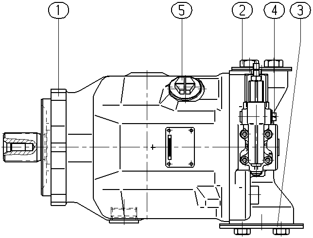 AP A10V O110 DFR1/31R-VSD12N00 -S2844 — Drawing