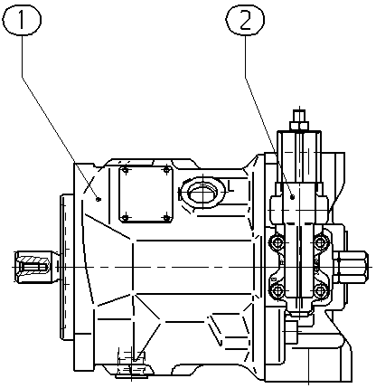 A A10V O 28 DR /31R-VSC62N00 -SO 97 — Drawing