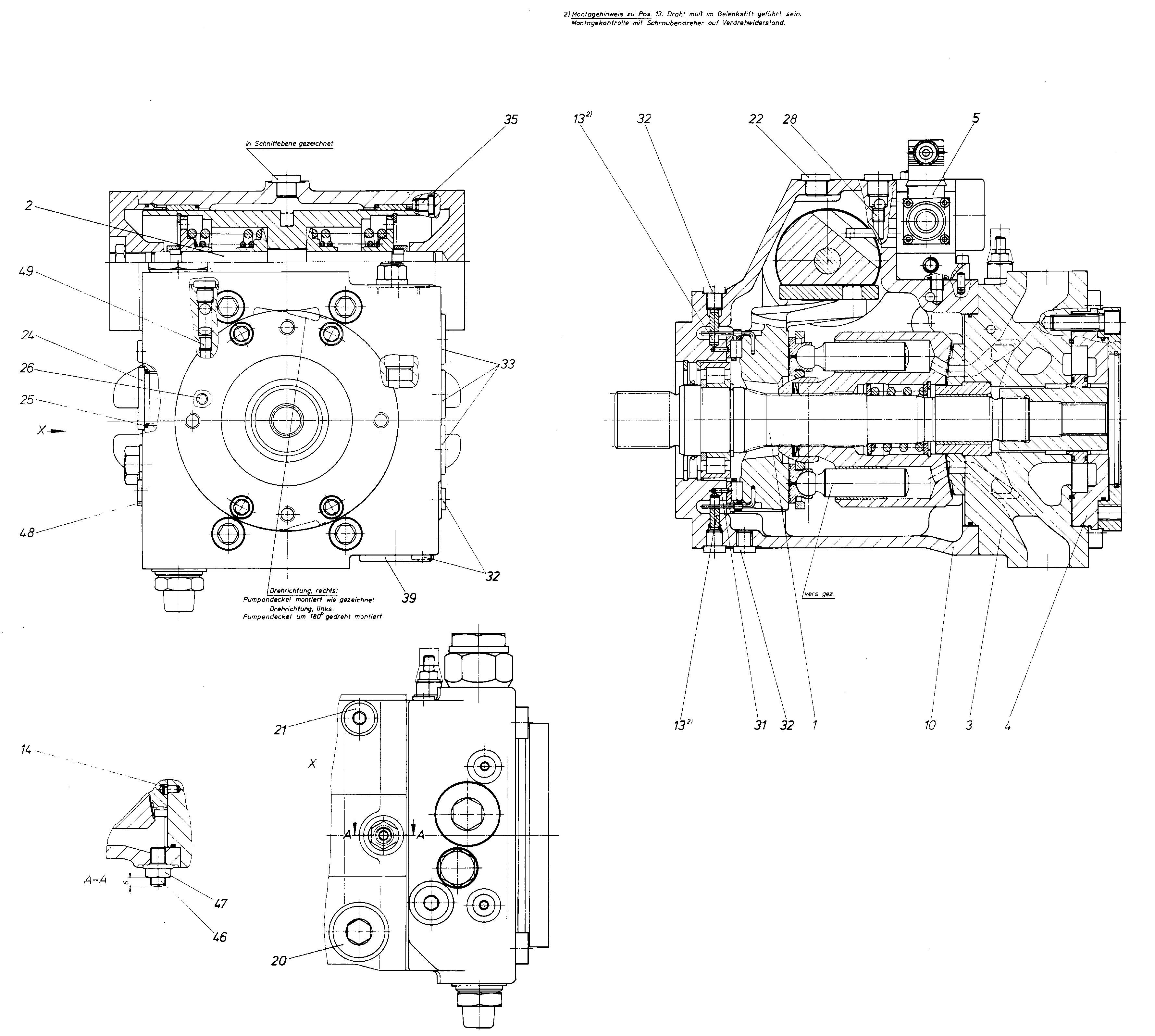 A4VG125EP2D1/32R-NAF02K04XE-S — Drawing