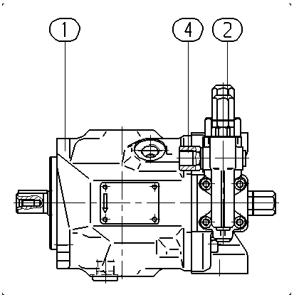A A10VSO 18 DFR1/31R-PPC12N00 — Drawing