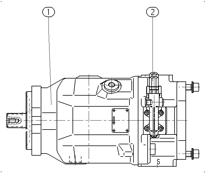 ALA10VO71DFR/31R-PSC92K68-SO833 — Drawing