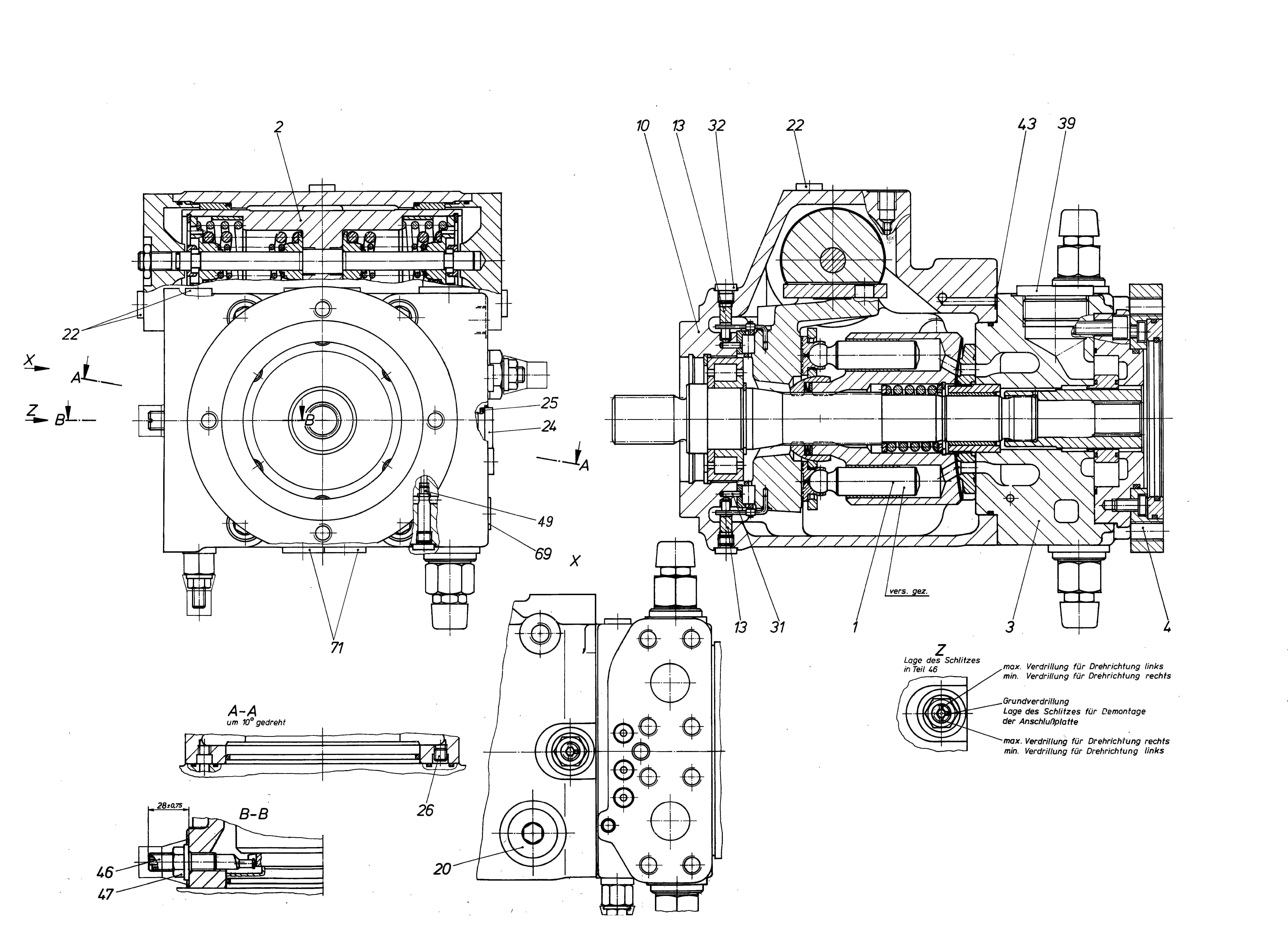 A4VG71DGDT1/32L-XSF13K021E-S — Drawing