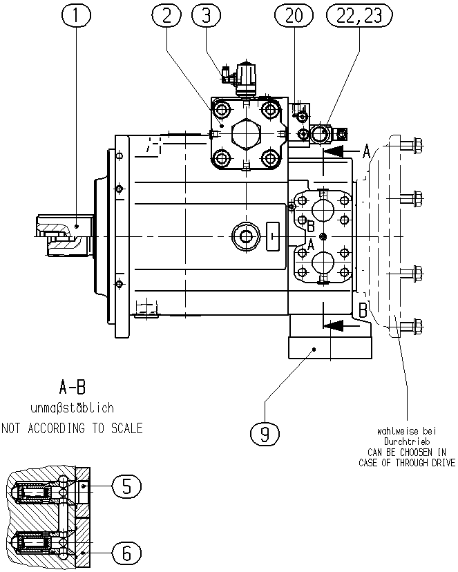 P A4VSG 750 HS4 /30L-PPH10KB70N — Drawing