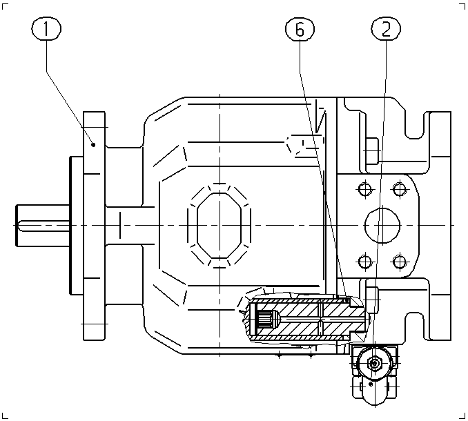 A AA10VSO100 DR /31R-VKC62K68 -SO 52 — Drawing