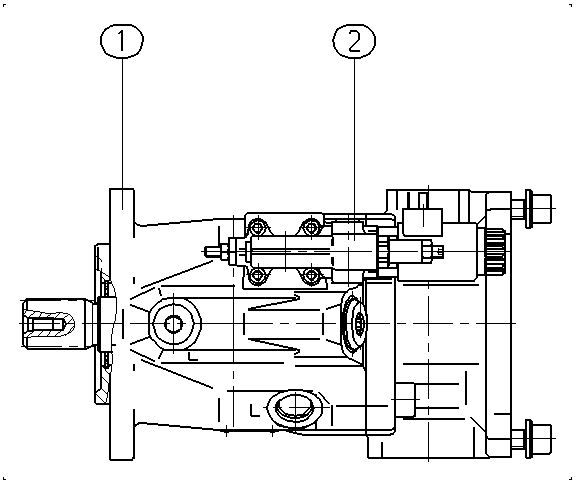 A A10V O 60ED 72/52R-VWC62K01T — Drawing