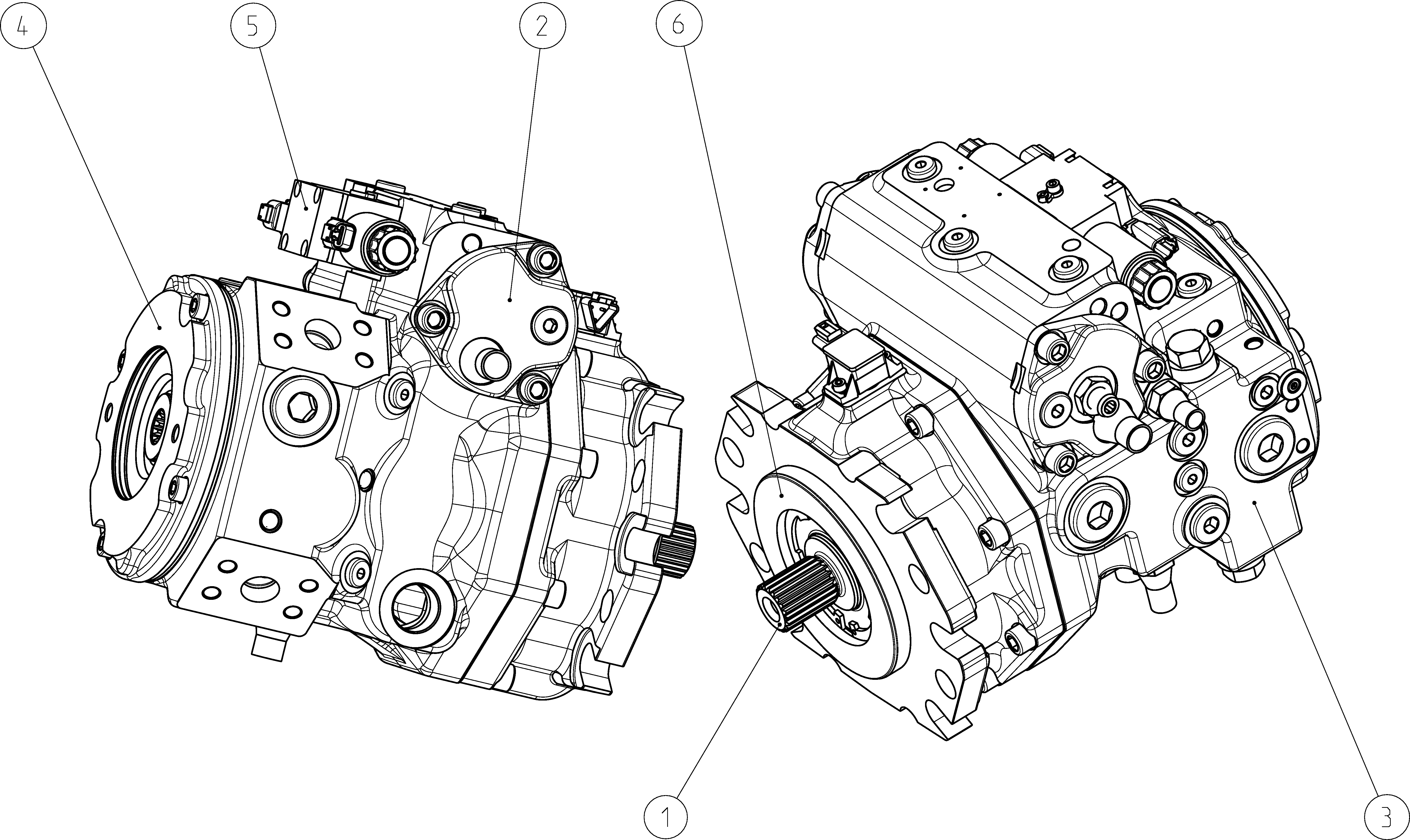 A4VG110EP0DPRX0/40NRND6V81FB2S4BS00-S — Drawing
