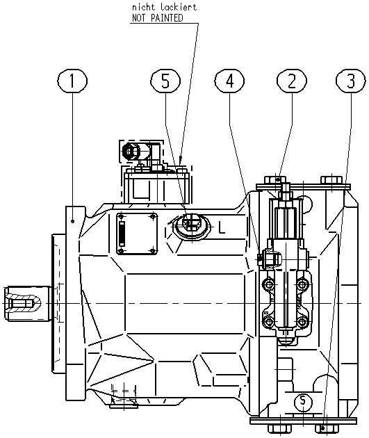 ALA10VO75DFR1/31R-VSC42K01-S2745 — Drawing