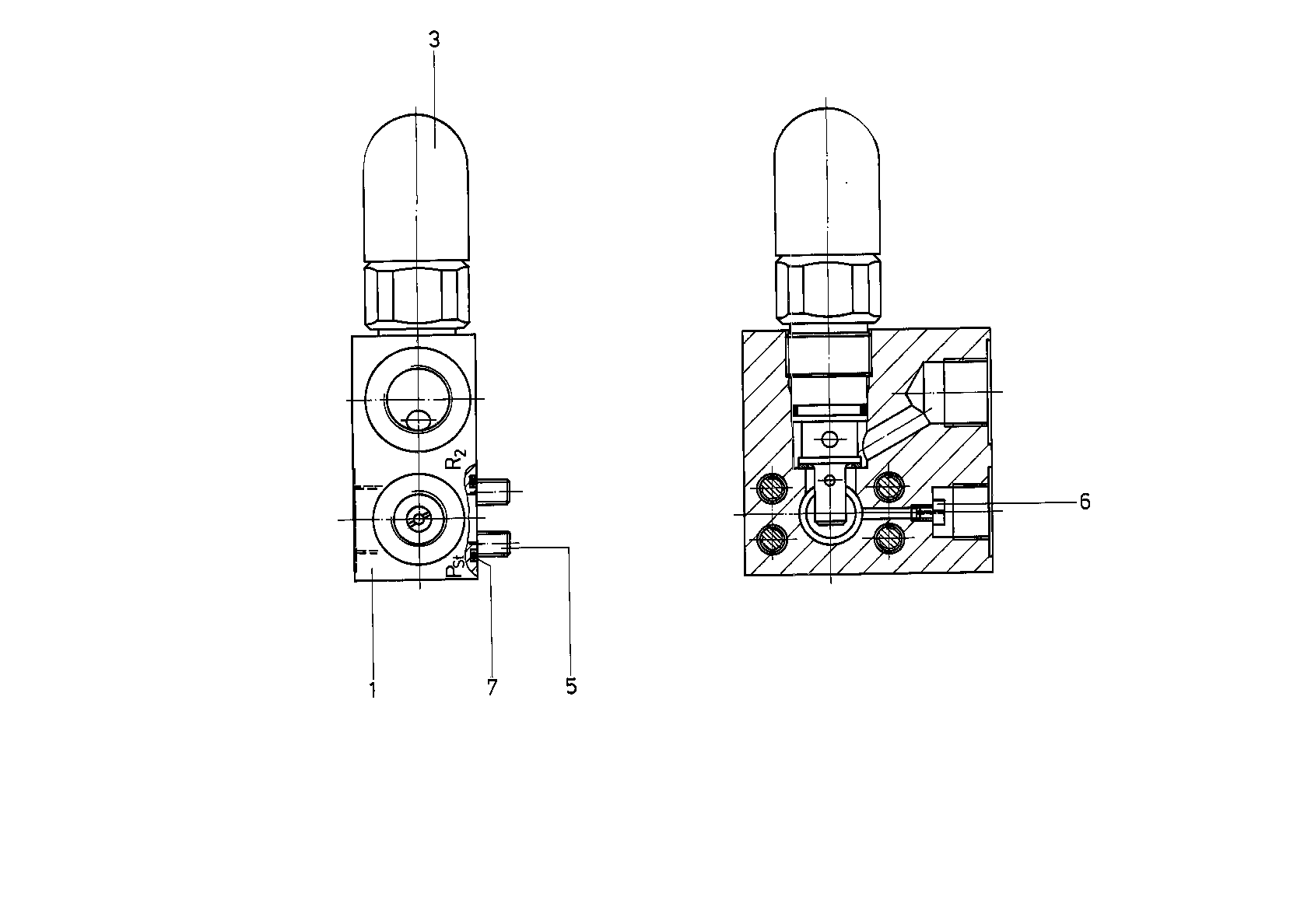 PRESSURE RELIEF VALVE — Drawing