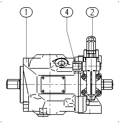 A A10VSO 18 DFR /31R-PPA12N00 -SO448 — Drawing