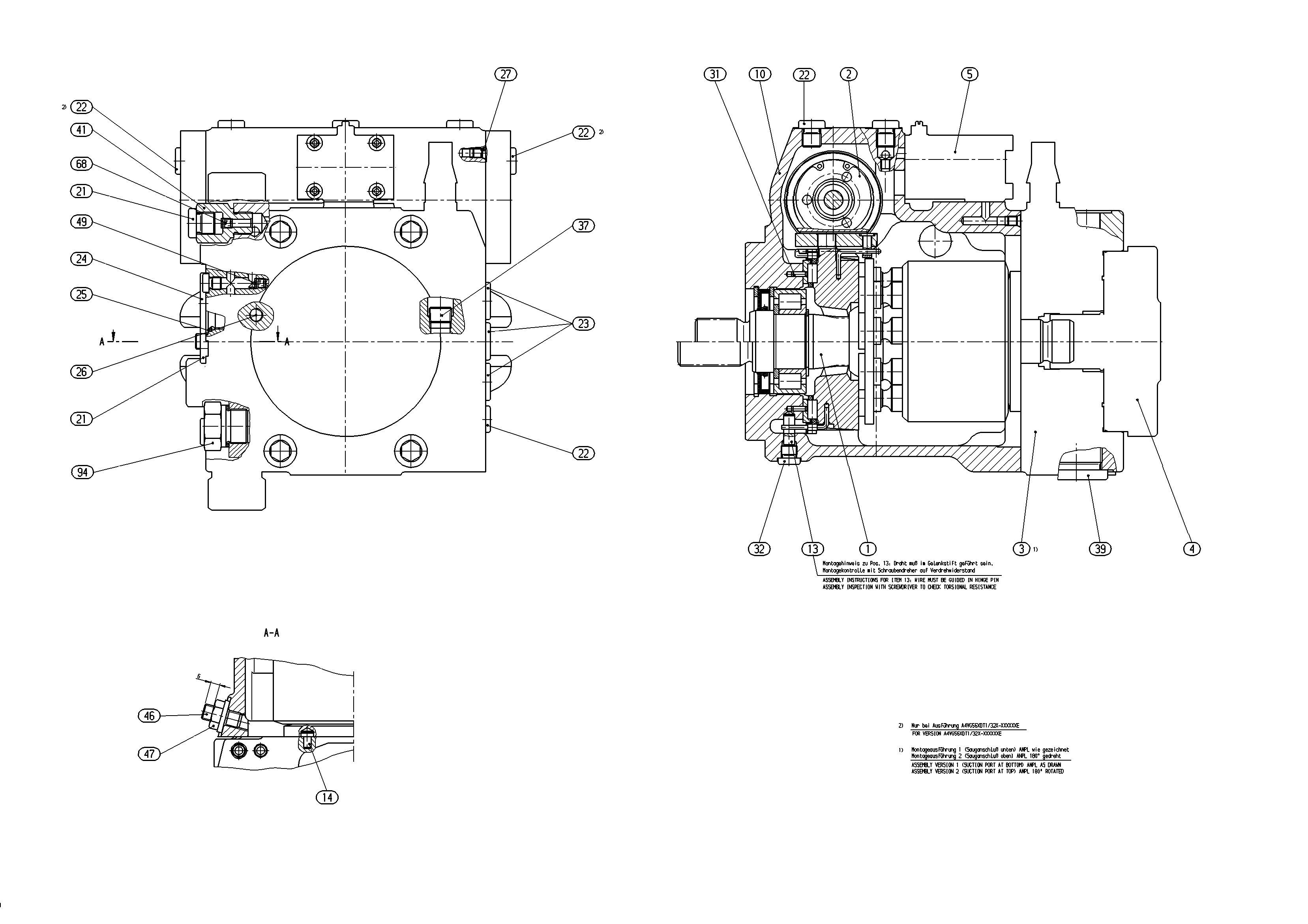 A4VG56EP4DMT1/32L-NSC02N003EX-S — Drawing