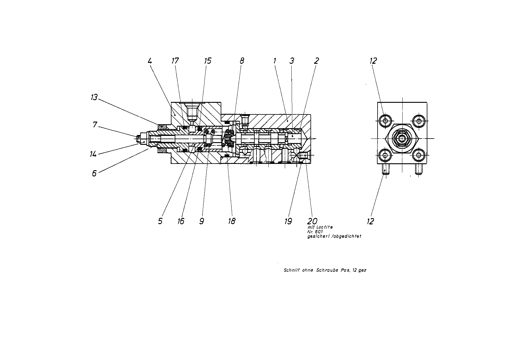 SEQUENCE VALVE — Drawing