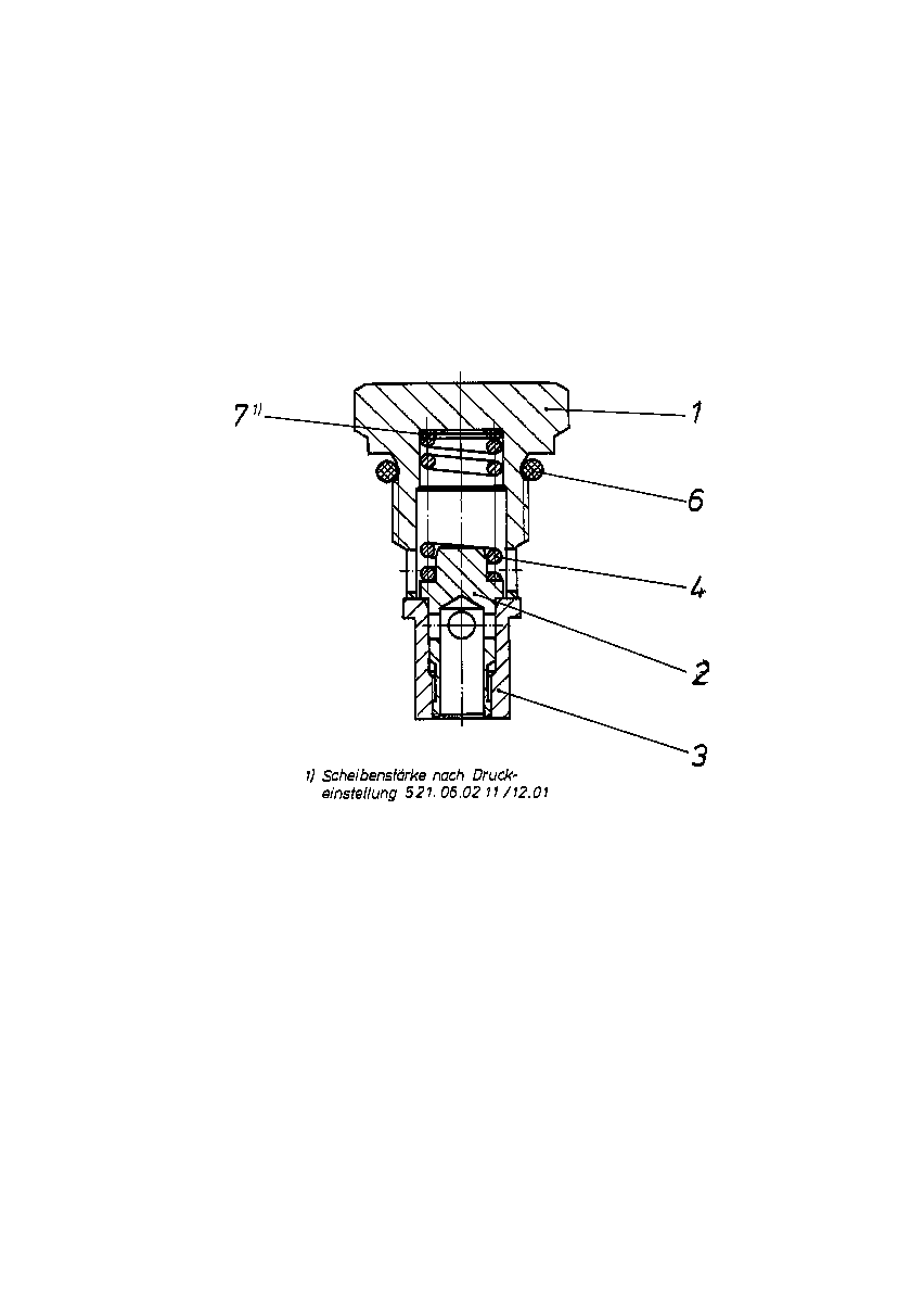 PRESSURE RELIEF VALVE — Drawing