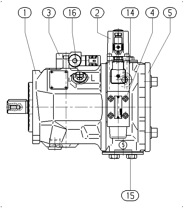 A A10VSO 45 DFEO/31R-PPA12KC2 — Drawing