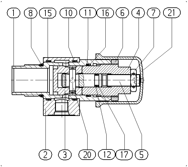 PRESSURE SEQUENCE VALVE — Drawing