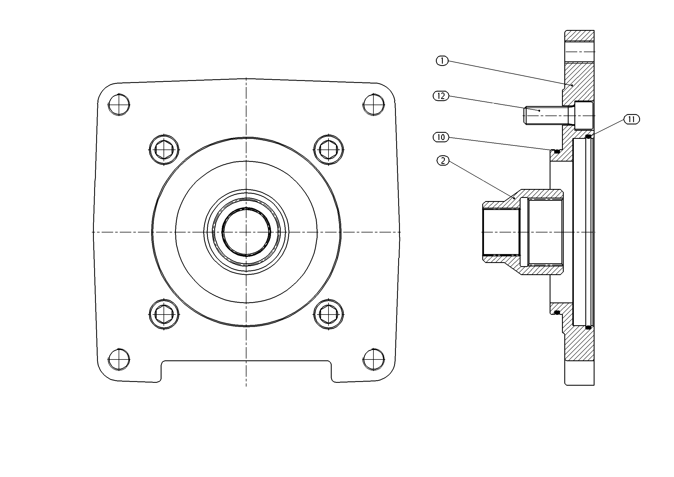 BELL HOUSING — Drawing