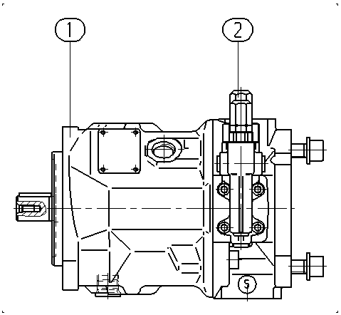 A AA10VSO 28 DR /31R-PKC62K01 -SO 13 — Drawing