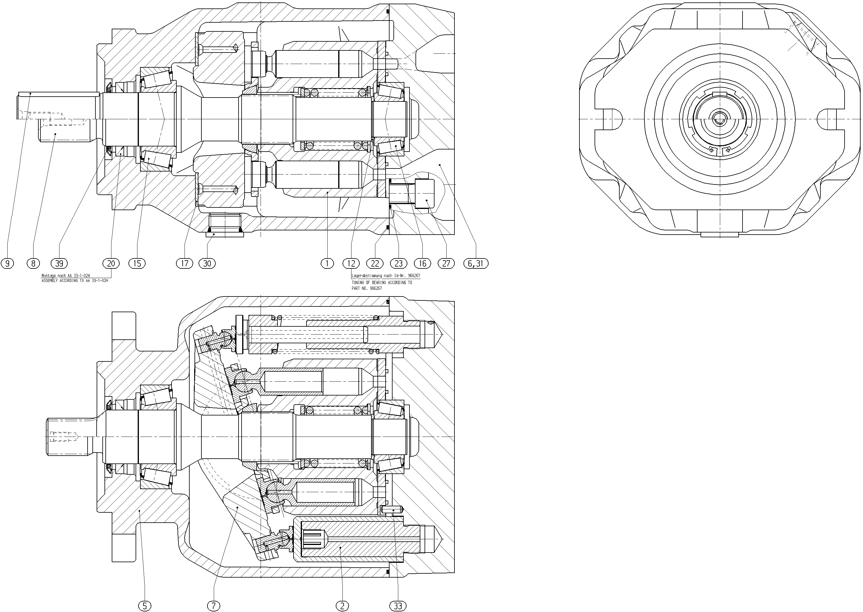 G A10V O100 OV /31R-PKC61N00 -S2670 — Drawing