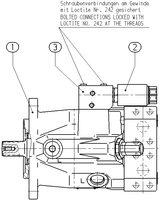 A A10V M 63 EZ1 /52W1-VWC60N000 -S1299 — Drawing