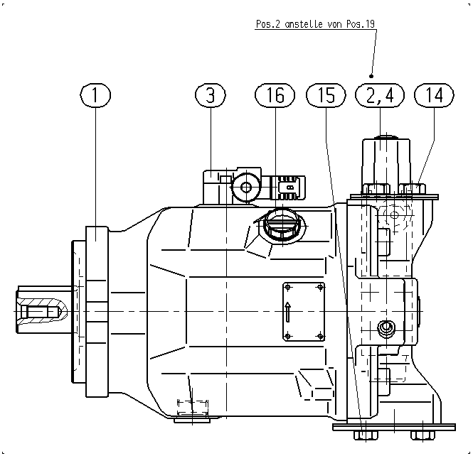 A AA10VSO100 DFEO/31L-PKC62N00 — Drawing