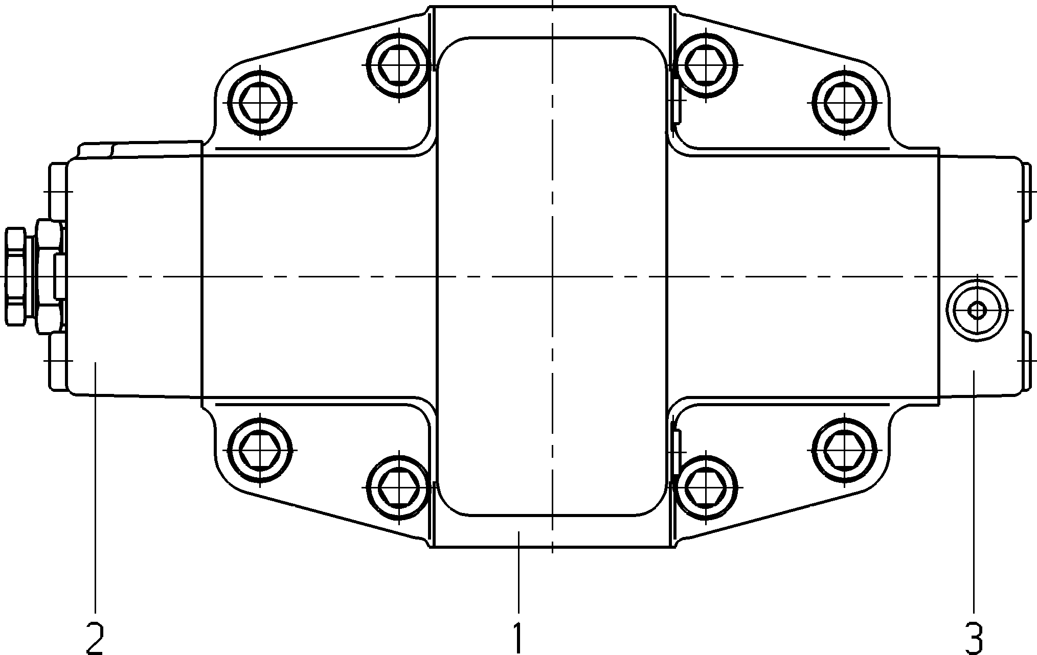 V A6V M 250 HD2 /63-V020 — Drawing