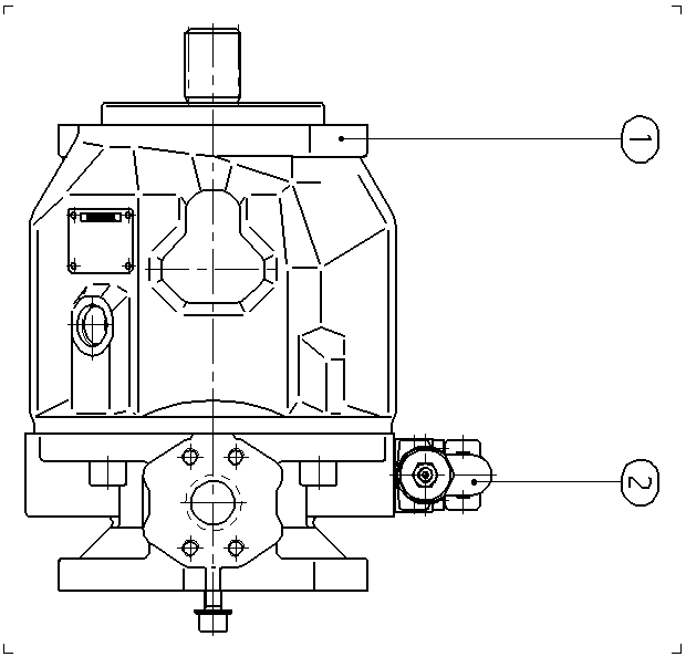 A AA10VSO 71 DR /31L-VSC92K03 — Drawing