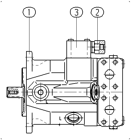 A A10V M 45 HZ /52W1-VWC60N007 — Drawing