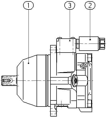 A A10V E 45 EZ2/52W1-VRF11N000D -S2629 — Drawing