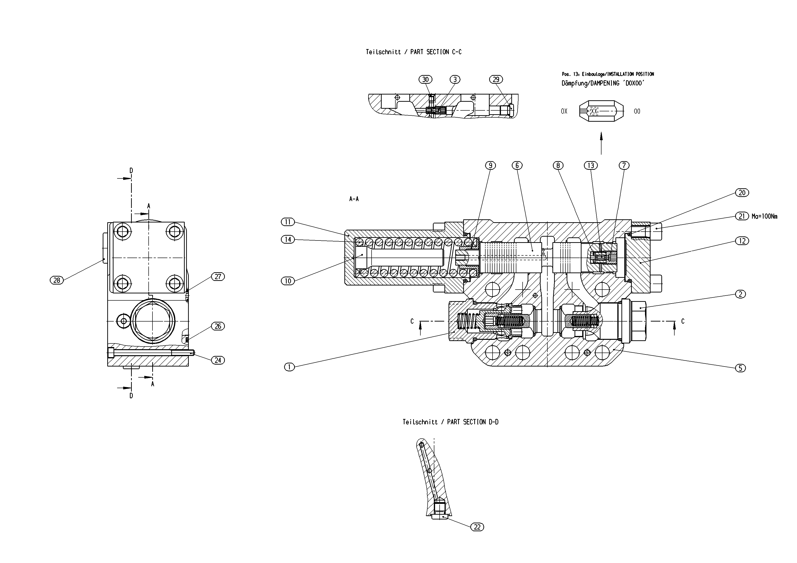 BRAKE VALVE — Drawing