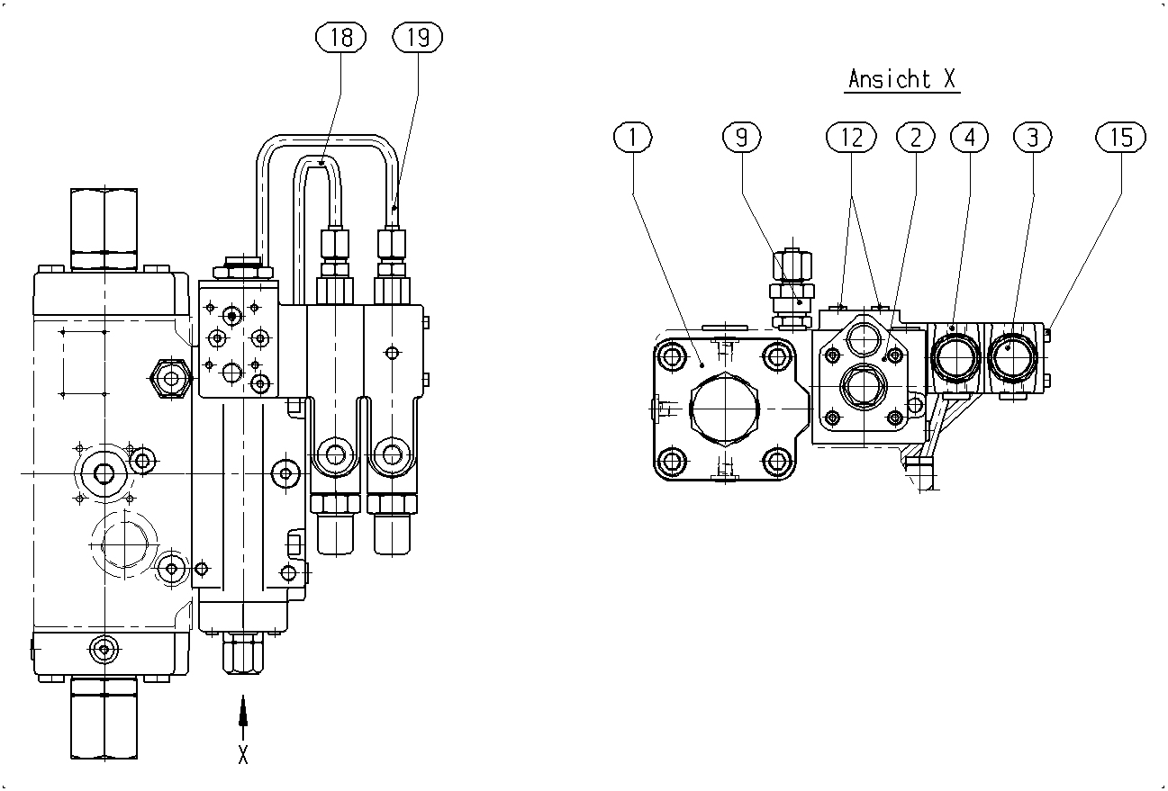 V A4VSG 180 HD1G /30R-P — Drawing