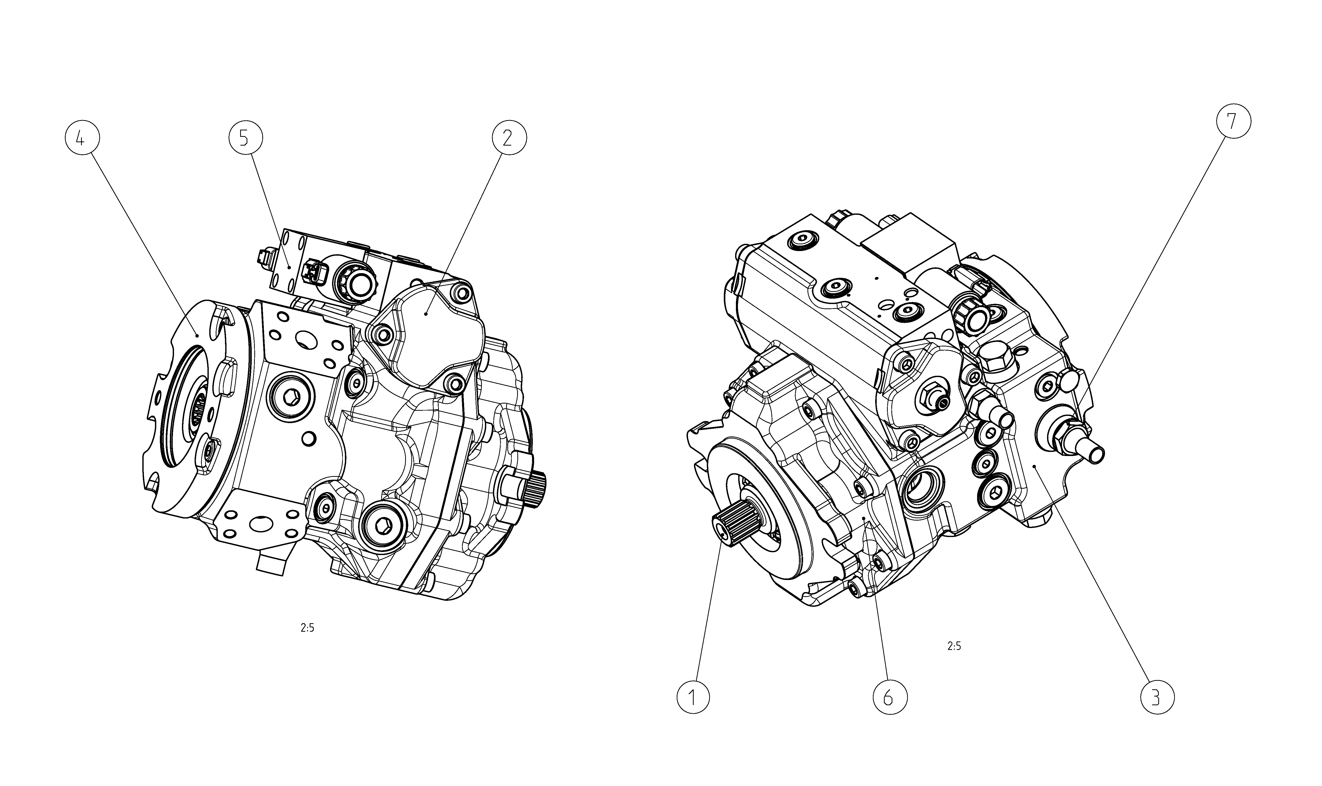 A4VG045DA1DP001/40MRNC2Z61FB2S5AS00-Y — Drawing