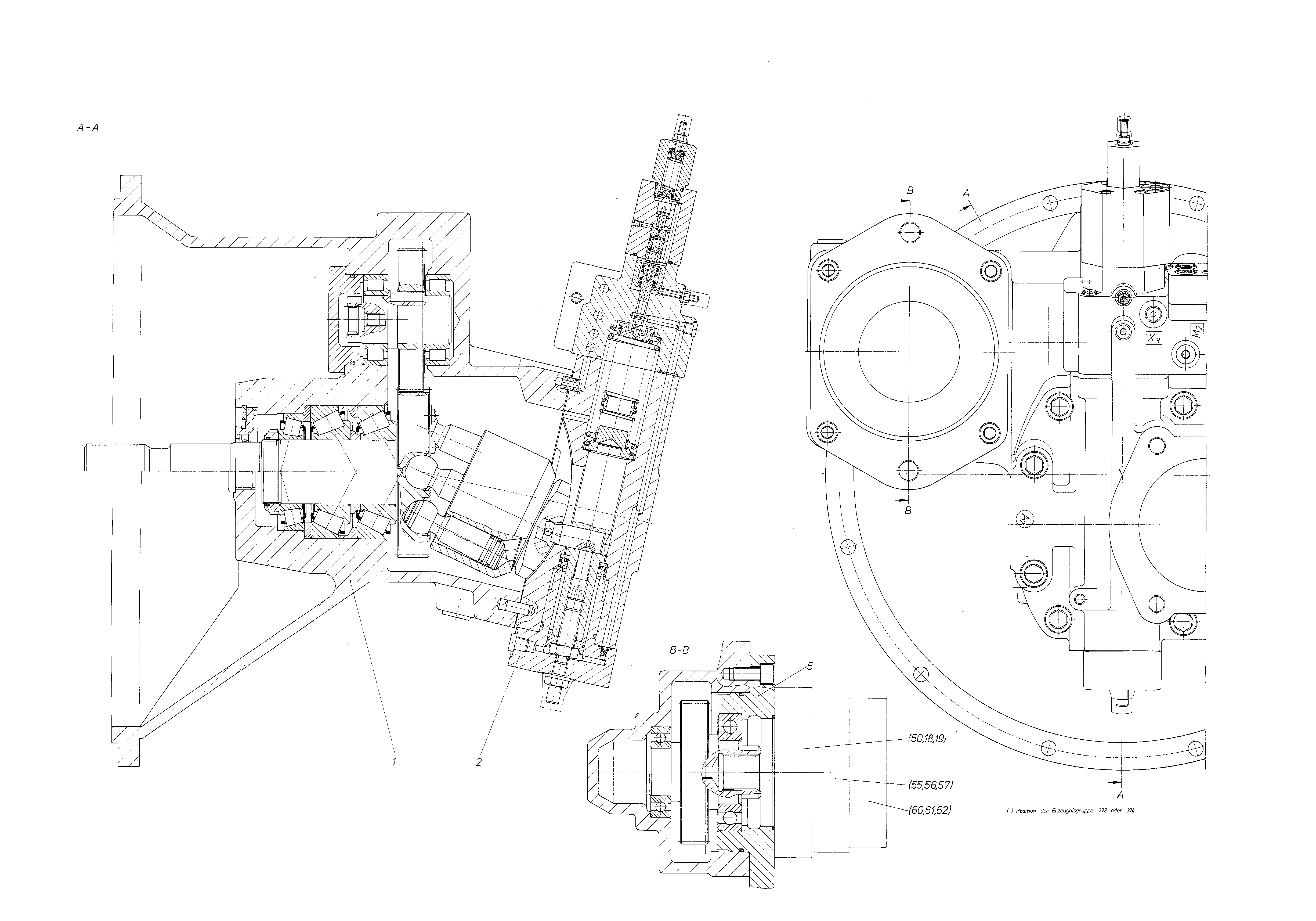 A8VO160LGGH2/60R1 — Drawing