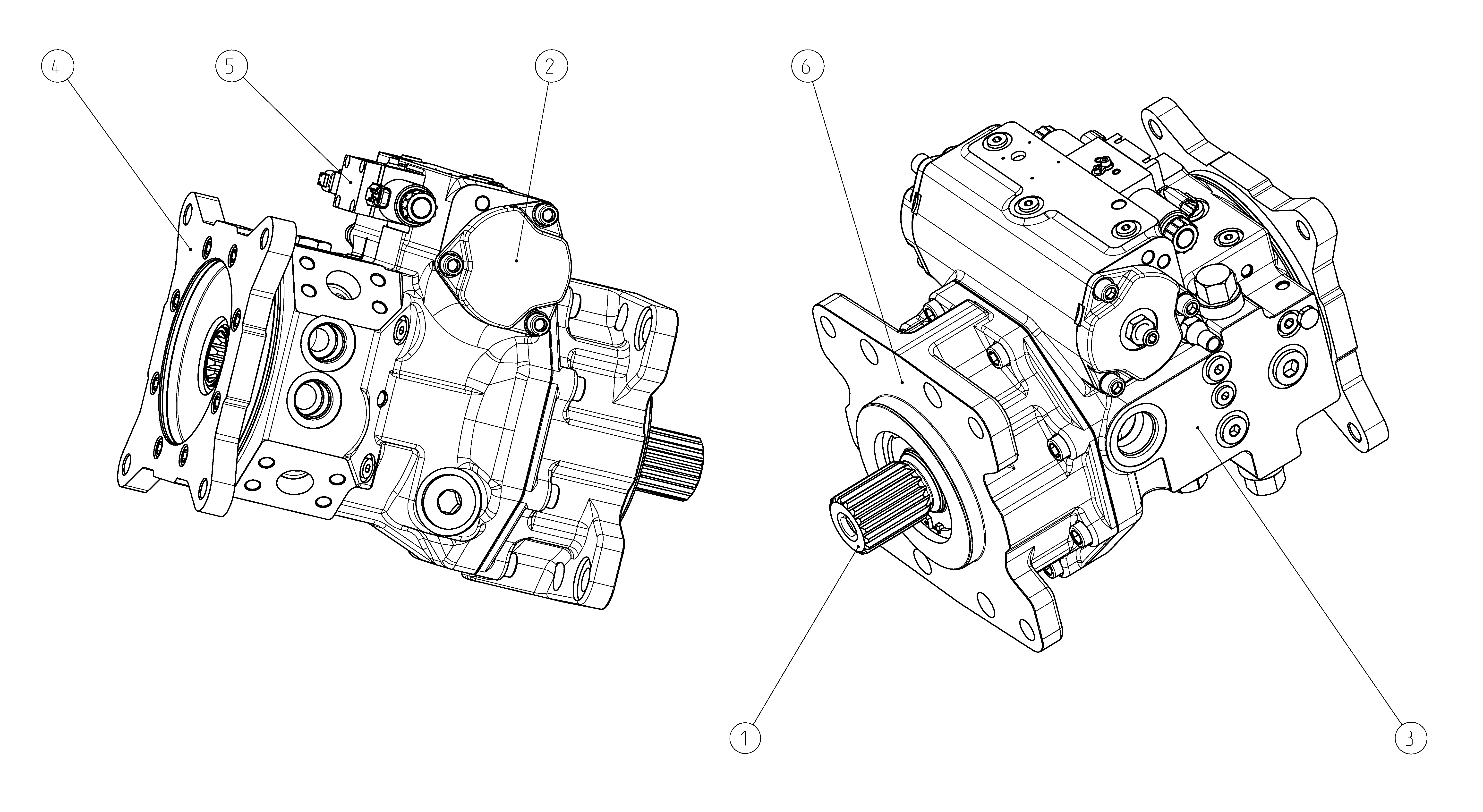 A4VG175EP2DP000/40ARNE4T31FE4T1AD00-Y — Drawing