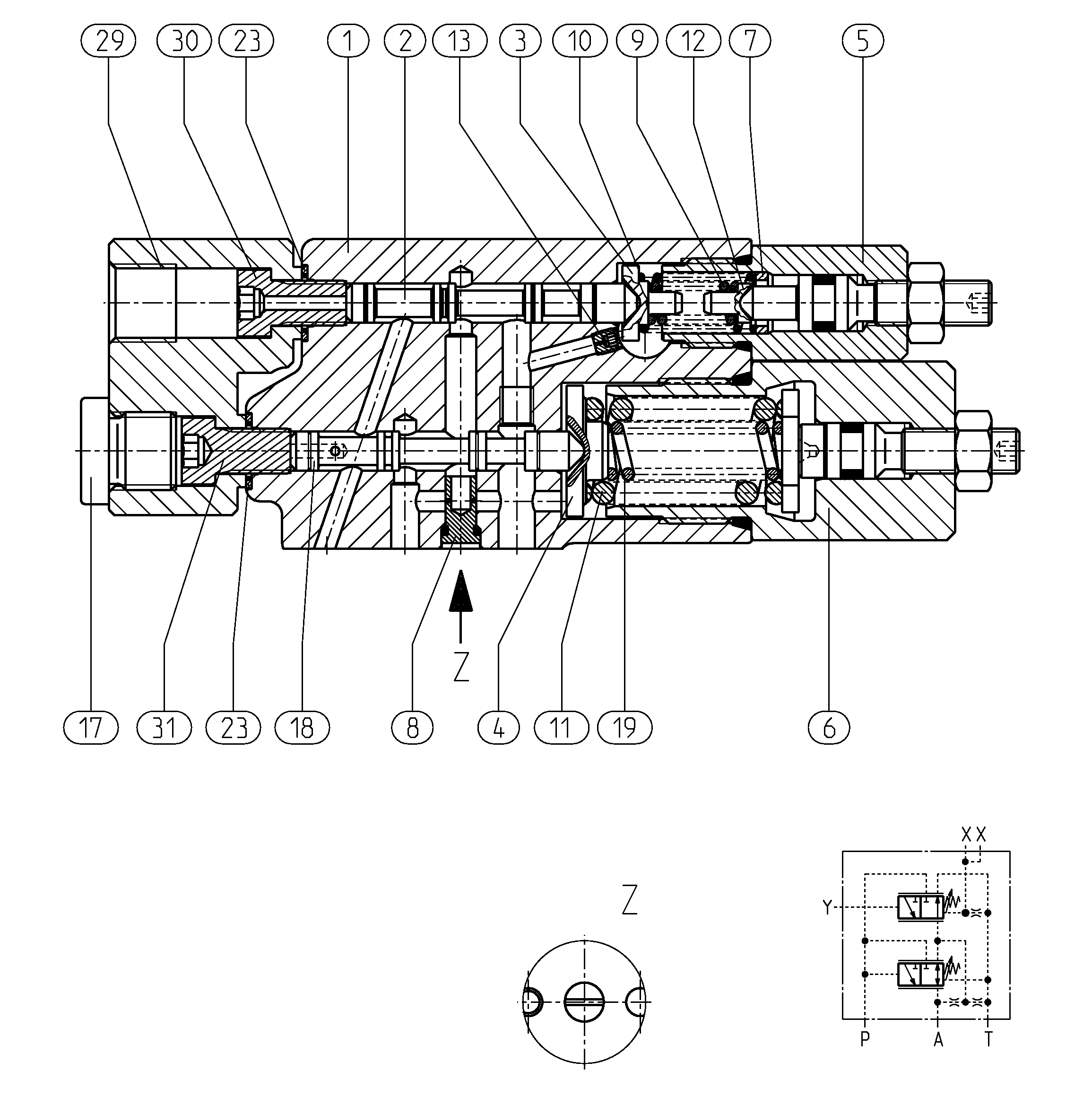 CONTROL VALVE — Drawing