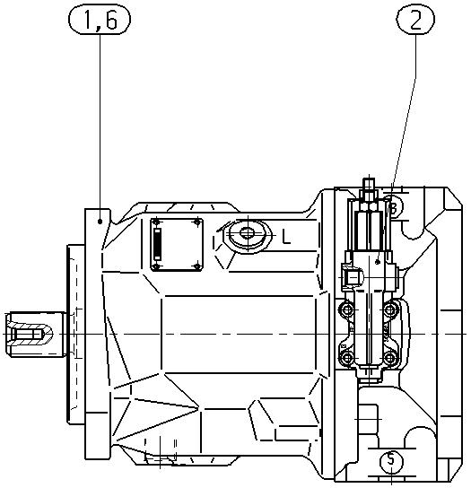 AH A10V O 71 DFR1/31R-VSC42K04 -S2730 — Drawing